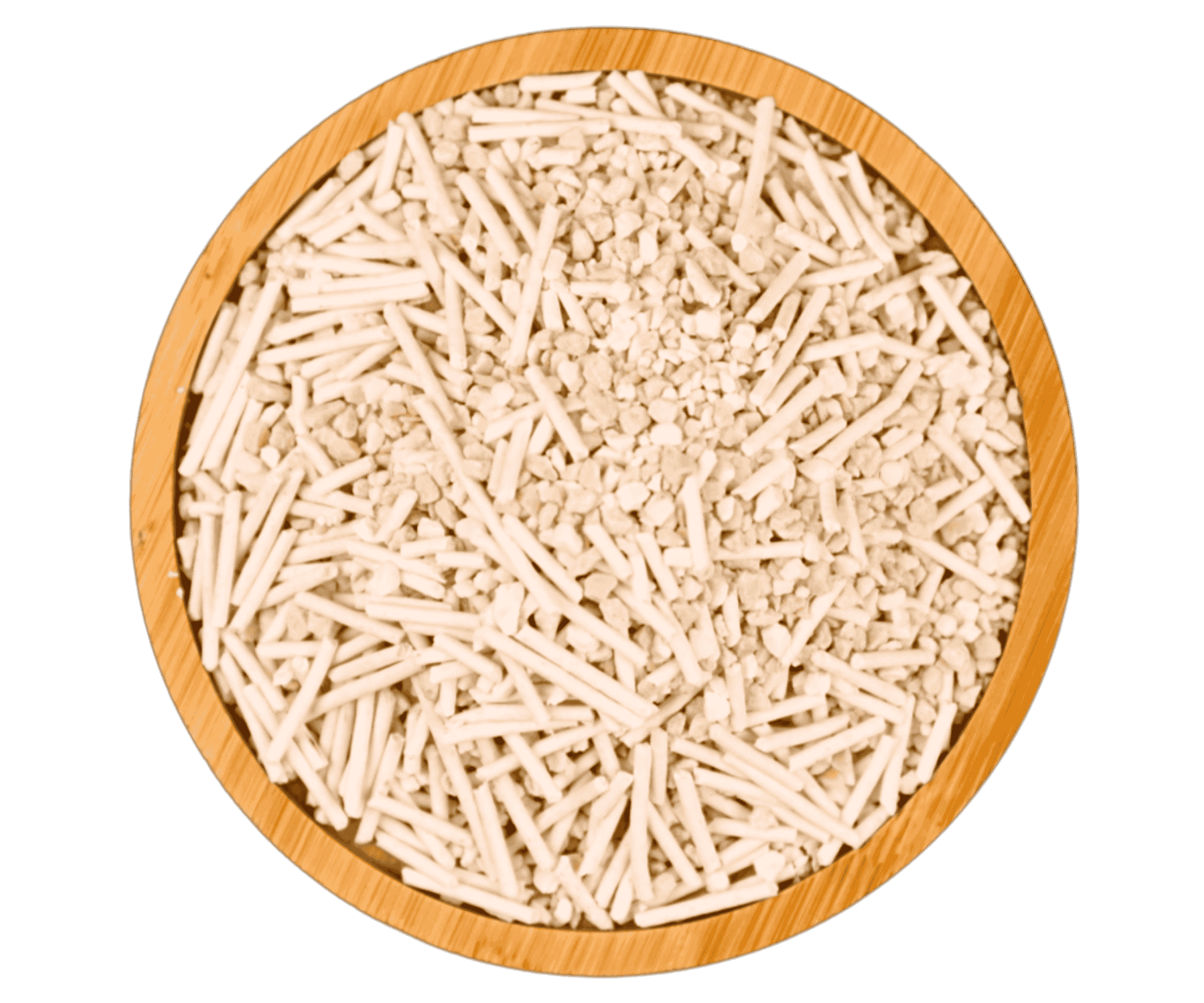 Areia para Gatos Mista de Tofu, Mandioca e Bambu