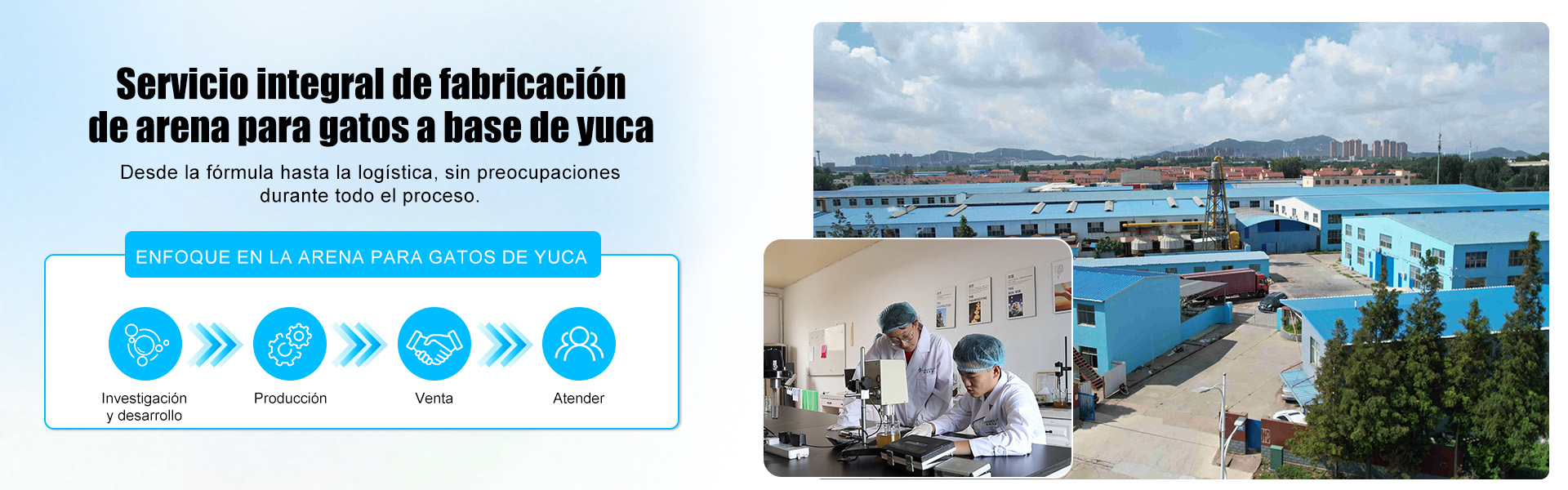 Fábrica de Areia Vegetal para Gatos | Mandioca, Tofu e Bambu – Gilancy